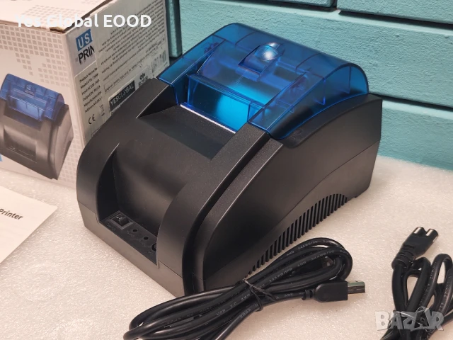 Bisofice 58мм Bluetooth термопринтер за касови бележки USB ESC/POS, снимка 2 - Друга електроника - 51079904