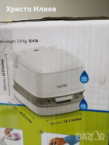 Преносима химическа тоалетна Thetford Porta Potti 345, снимка 4 - Химически тоалетни - 54054177