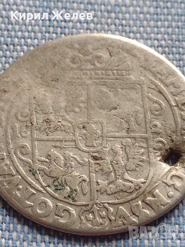 Сребърна монета Орт1623г. Сигизмунд трети Полша 12212, снимка 12 - Нумизматика и бонистика - 42900388