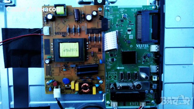 TOSHIBA 32W1863DG със счупена матрица ,17MB140 ,17IPS62 ,VES315WNDS-2D-N21 ,16Y GH11MB7S4L V0.2, снимка 6 - Части и Платки - 35449764