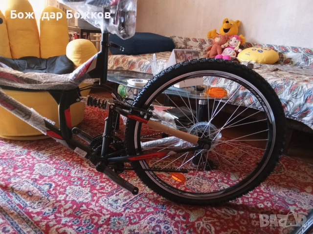 Планински велосипед със скорости Interbike - Parallax Black Matt, 26'' черен, снимка 6 - Велосипеди - 51617436