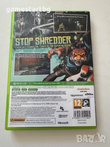 Teenage Mutant Ninja Turtles: Danger of the Ooze за Xbox 360, снимка 2 - Игри за Xbox - 51345259