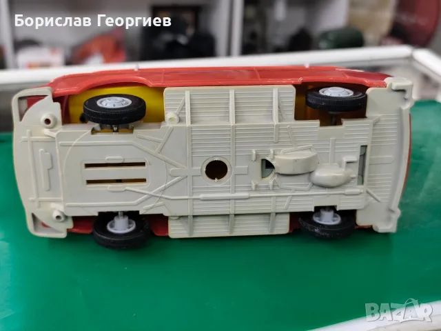 Стара пластмасова играчка ГДР Barkas B1000, снимка 5 - Колекции - 56495719