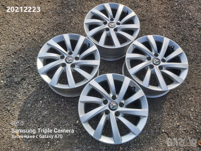 4 броя алуминиеви джанти за Alfa Romeo Giulietta 16, снимка 7 - Гуми и джанти - 37961034