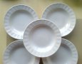 Бели  порцеланови чинии, снимка 2