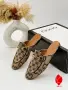 Gucci Дамски Затворени Чехли Гучи - Различни Цветове Код SEM-693, снимка 2
