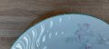 Порцеланов комплект от десертно плато и 6 десертни чинии на Китка, снимка 8