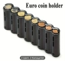 8/6 слотов органайзер за евро монетници, снимка 2