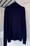 Тъмносиньо  поло коприна унисекс, снимка 4
