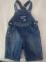 Продавам детски дънков гащеризон, снимка 1 - Детски панталони и дънки - 44569974