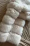 Бяло пухено яке fur coat , снимка 7