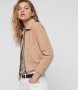 Allsaints Suede Beige Bomber яке естествена кожа, снимка 4