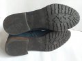 Велурени боти (сини) Размер 38, снимка 5