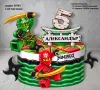 Картонена торта на тема "Нинджаго", снимка 2