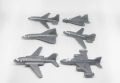 Комплект от 6 Стари Играчки Самолетчета Авиация, снимка 3
