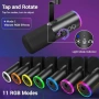 Нов Динамичен микрофон TONOR USB XLR за стрийминг и гейминг PS5 PC, снимка 4