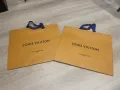 Бутикова подаръчна торба Louis Vuitton carrier shopping bag 22cm x18cm, снимка 10