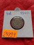 Монета 20 лева 1940г. Царство България за колекция декорация - 24794, снимка 10
