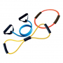 Комплект ластици за фитнес, 3бр, многоцветни, снимка 1 - Спортна екипировка - 36556871