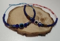 Гривна синьо око,ръчно изработена, снимка 2