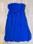 ЧИСТО НОВА Лятна рокля-балон в турско синьо, снимка 1