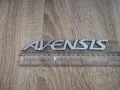 Toyota Avensis сребрист надпис , снимка 2