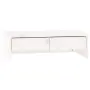 vidaXL Поставка за монитор, бяла, 50x27x15 см, бор масив, снимка 1