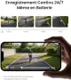 Външна Соларна Wi-Fi Камера CZEview C7 AOV – 24/7 Запис, 2K HD, Нощно виждане, снимка 4