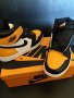 Nike Air Jordan 1 High Yellow Toe Taxi Жълти Кецове Обувки Нови Оригинални Размер 43 Номер Найк, снимка 7