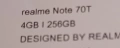 Телефон Realme note 70 T - 256 GB, снимка 3