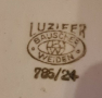 Порцеланова купа за салата Луцифер 1920г , снимка 3