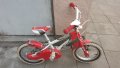 Drag rush 14" детско колело с помощни гуми, снимка 1 - Детски велосипеди, триколки и коли - 42572245