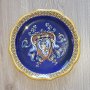 Старинна керамична чиния- Жиен