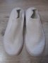 Обувки от плат плетени бели, нови, снимка 1