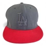 Шапка New Era LA Dodgers, сиво-червена размер 7 1/4, снимка 1