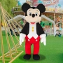 Гигантски надуваем Костюм на Мики Маус 1,9м за парти, снимка 3