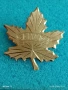 Сребърна брошка КАНАДА може да се носи на ревер,раница и дрехи 53044, снимка 5