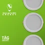 TAG LICHT LED прожектори за вграждане в таван 2 броя, 6W кръгли, IP54, 3000K, 4000K, 6000K, снимка 6