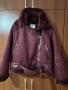 Яке байкър-цвят бордо, снимка 1