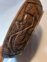 Масивна дърворезбована чиния     18/2, снимка 5