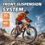 Чисто Нов , Оранжев  26" електрически велосипед за възрастни, 36V 10Ah, снимка 1