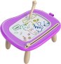 Магнитна дъска за рисуване за малки деца, лилава, снимка 1 - Образователни игри - 42815606