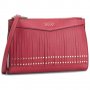 ПРОМО 🍊 LIU JO 🍊 Малка кожена чанта RED “N” CAPS 23х16х4 см нова с етикети