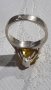 Дамски сребърен пръстен със естествен султанит, снимка 6