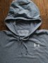 Under Armour Men's UA Rival Fleece Short Sleeve - страхотно мъжко горнище , снимка 4