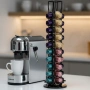 Метална въртяща се стойка Cheffinger за 40 капсули Nespresso – ред и бърз достъп до любимото кафе, снимка 1