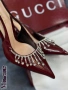 Gucci Дамски Обувки На Ток С Кристали Гучи От 36 До 42 Номер - Налични Различни Цветове Код SK718, снимка 3