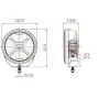LED халоген 9 инча 150 W с X светлина, снимка 6