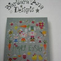 Ушит гоблен Hoppy Easter на  Barbara Ana Designs, снимка 2 - Гоблени - 38575162