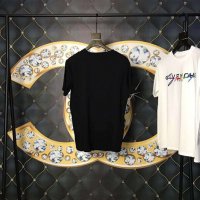 Мъжка тениска Givenchy Paris Embroidery Black XL, снимка 3 - Тениски - 26010301